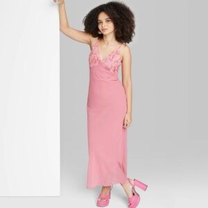 🥀SALE ROSETTE CUP MAXI DRESS